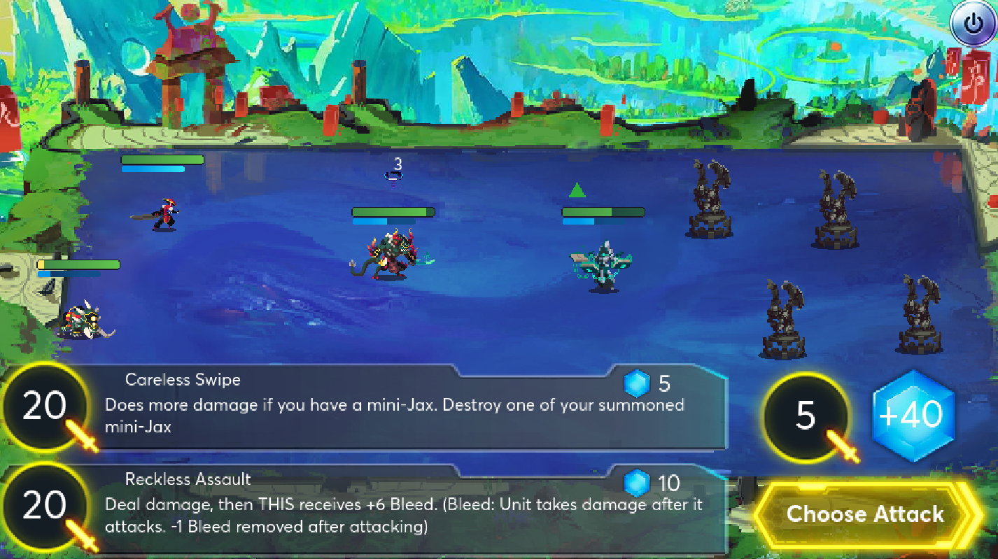 screenshot from game's combat